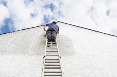 Peinture extérieure au Mesnil-Véneron — façades et ravalement